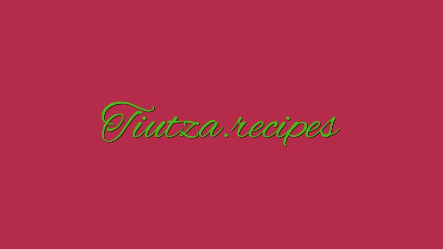 Tiutza.recipes portfolio project